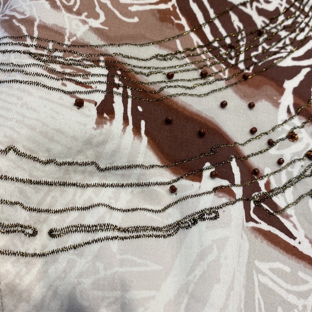 Coldwater Creek Brown and Tan Blazer Jacket 14 - Picture 16 of 16